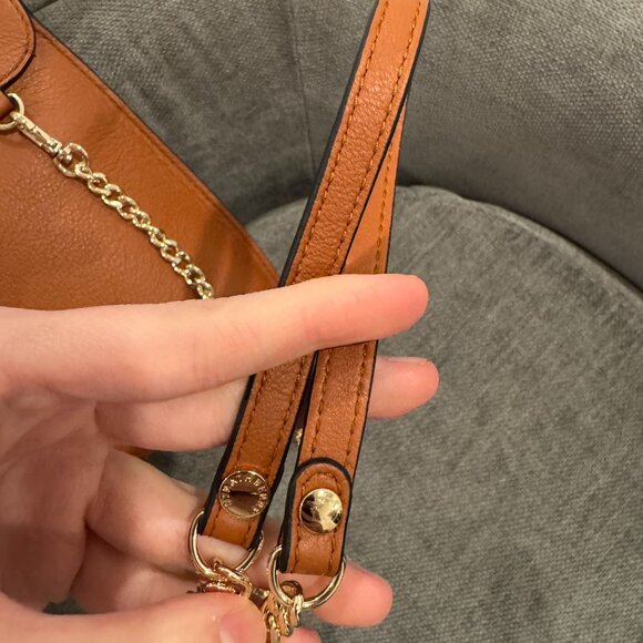 Strathberry Stylist Crossbody Bag in Chestnut - Picture 11 of 16